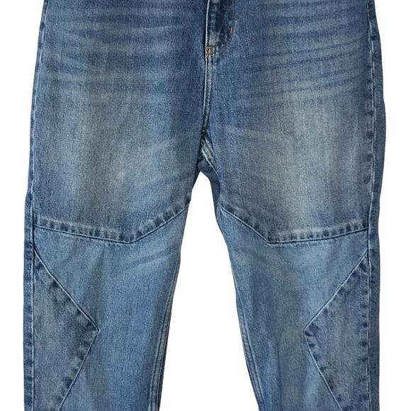 Sandro Misty Star Stitched Straight High-Rise Jeans EU Size 40 US Size 10 - Picture 5 of 15